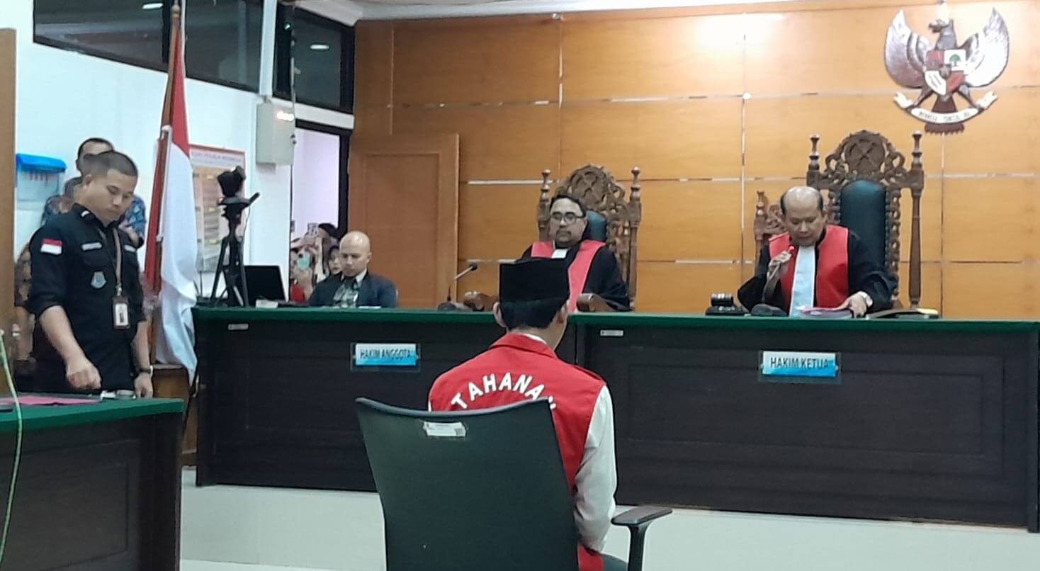 ‎Terdakwa Mutilasi Mantan Pacar di Gunungsari Kabupaten Serang Divonis Mati