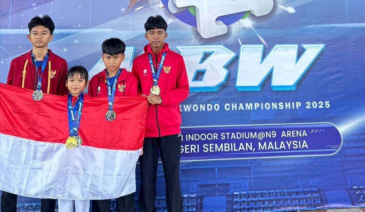 Atlet Taekwondo Kota Serang Raih Medali di Kejuaran Internasional Malaysia