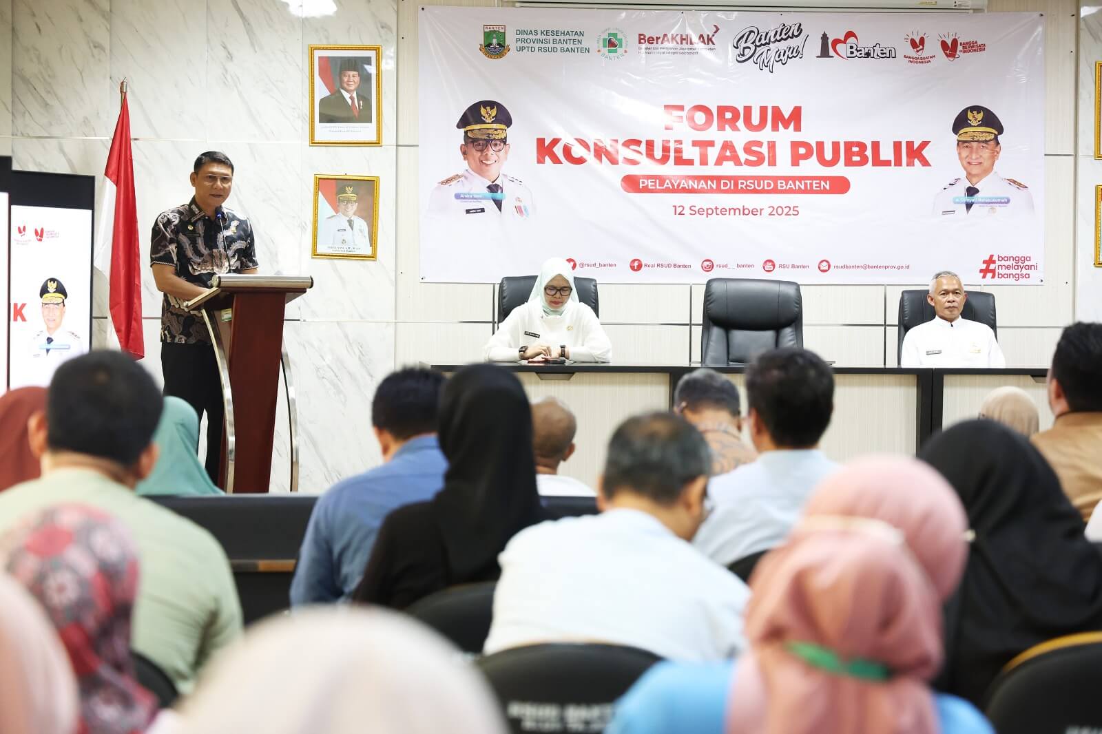 RSUD Banten Dituntut Berikan Pelayanan Maksimal dan Profesional