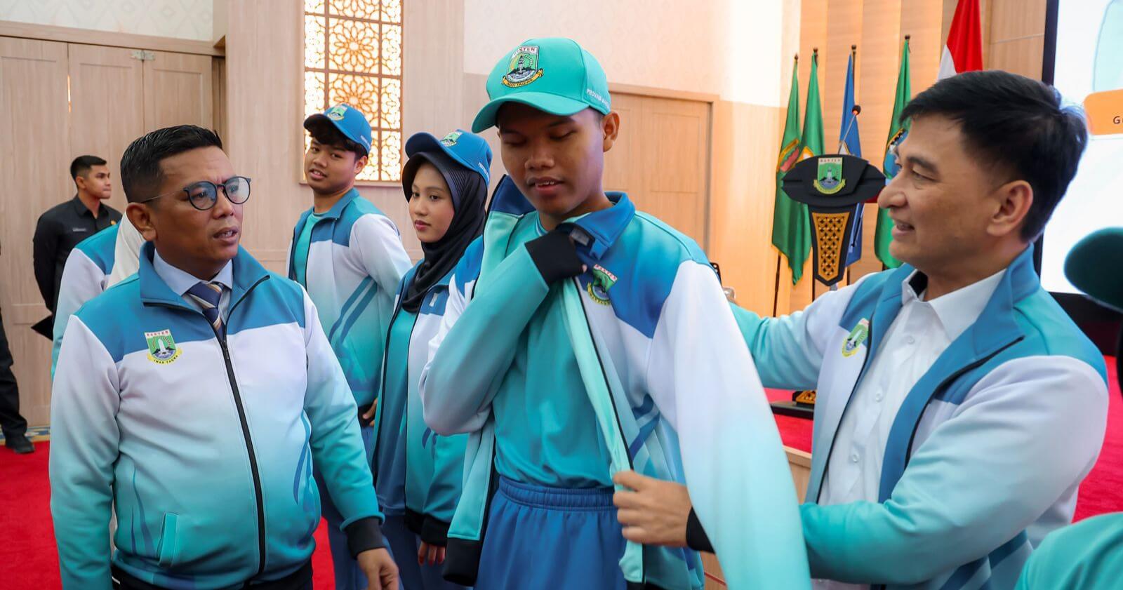 328 Kontingen Banten Berlaga pada  Popnas XVII dan Peparpenas XI di Jakarta‎, Ada Bonus Menanti