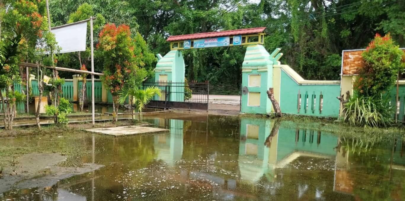 ‎SDN Pamarican 1 Kota Serang Lima Hari Terendam Banjir‎