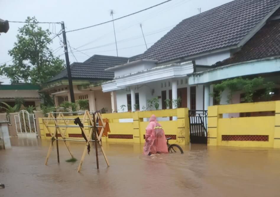 Banjir Rendam Permukiman di Kecamatan Padarincang Kabupaten Serang